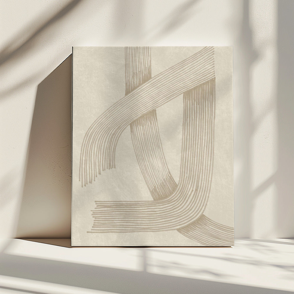 Abstract Sophisticated Line 01 | Canvas