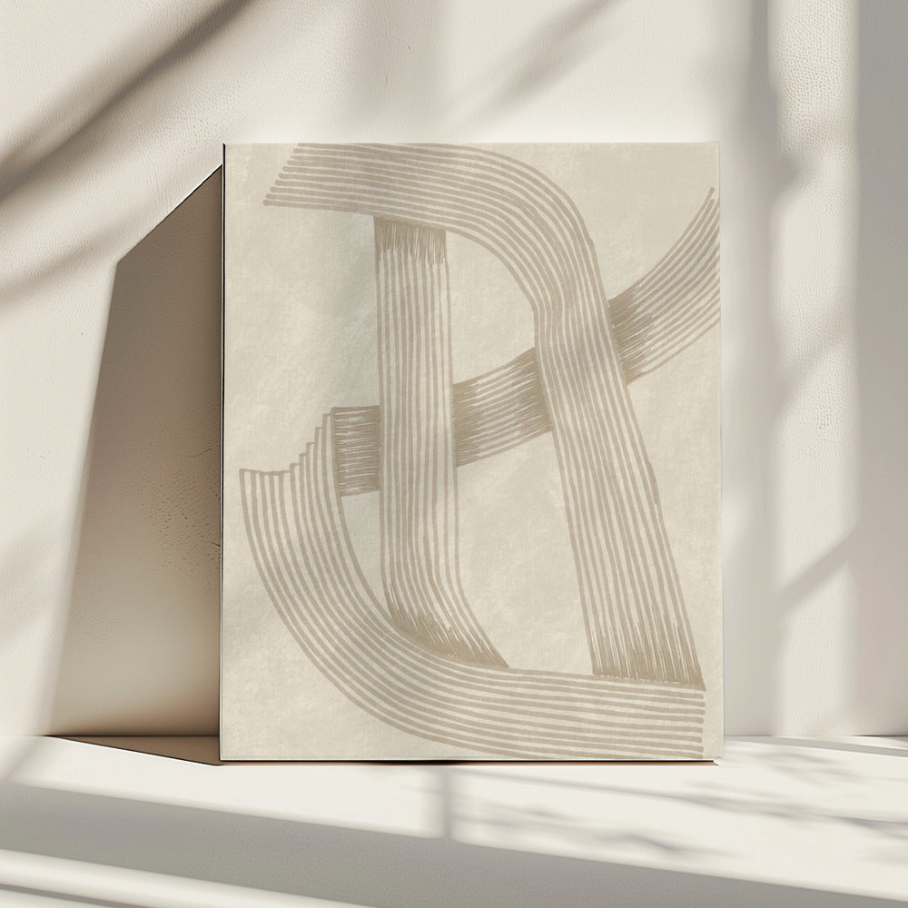 Abstract Sophisticated Line 02 | Canvas