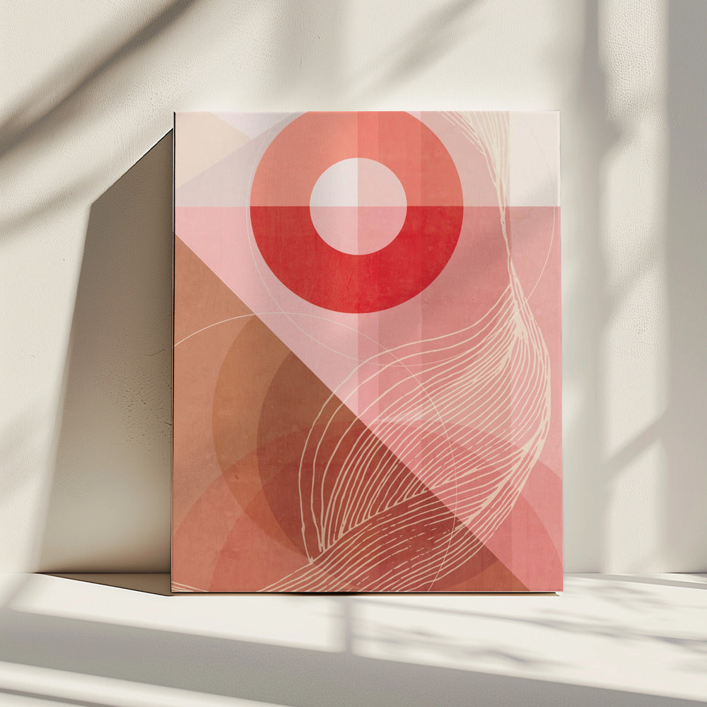 Abstract Above the mountain | Canvas