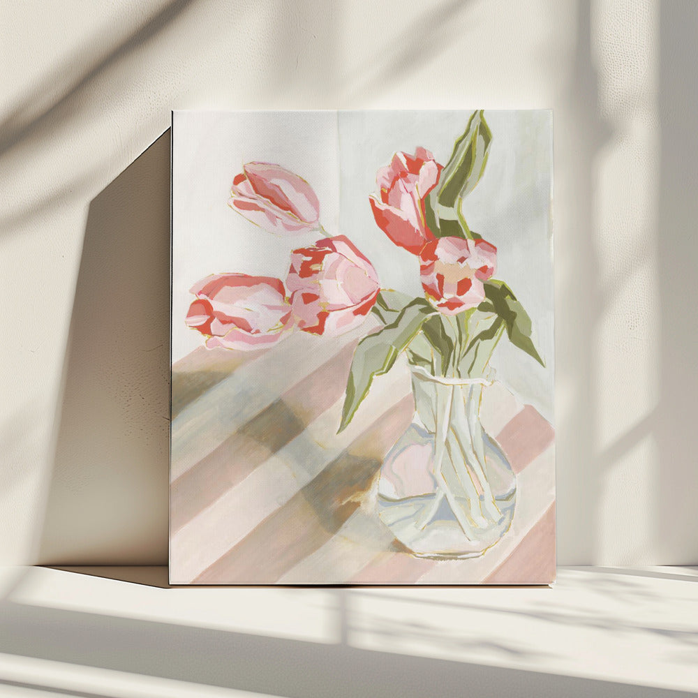 Tulips in a vase | Canvas