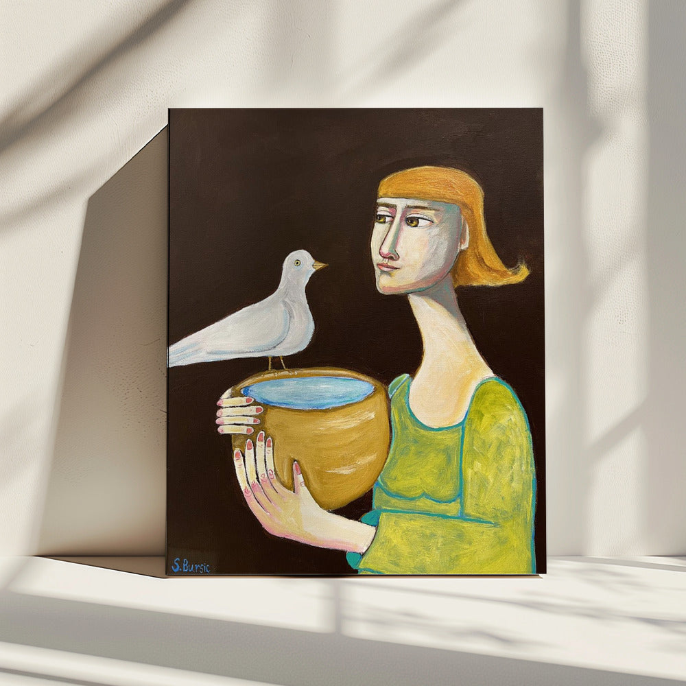 The water giver | Canvas