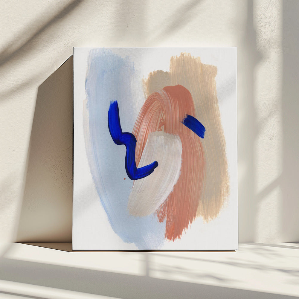 Abstract Brush Strokes 141 | Canvas