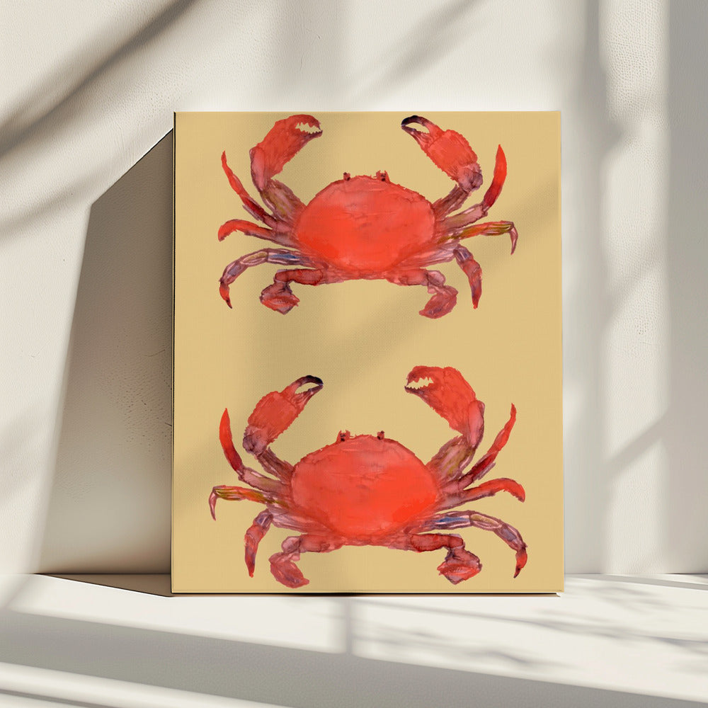 Crab Poster 2 | Canvas