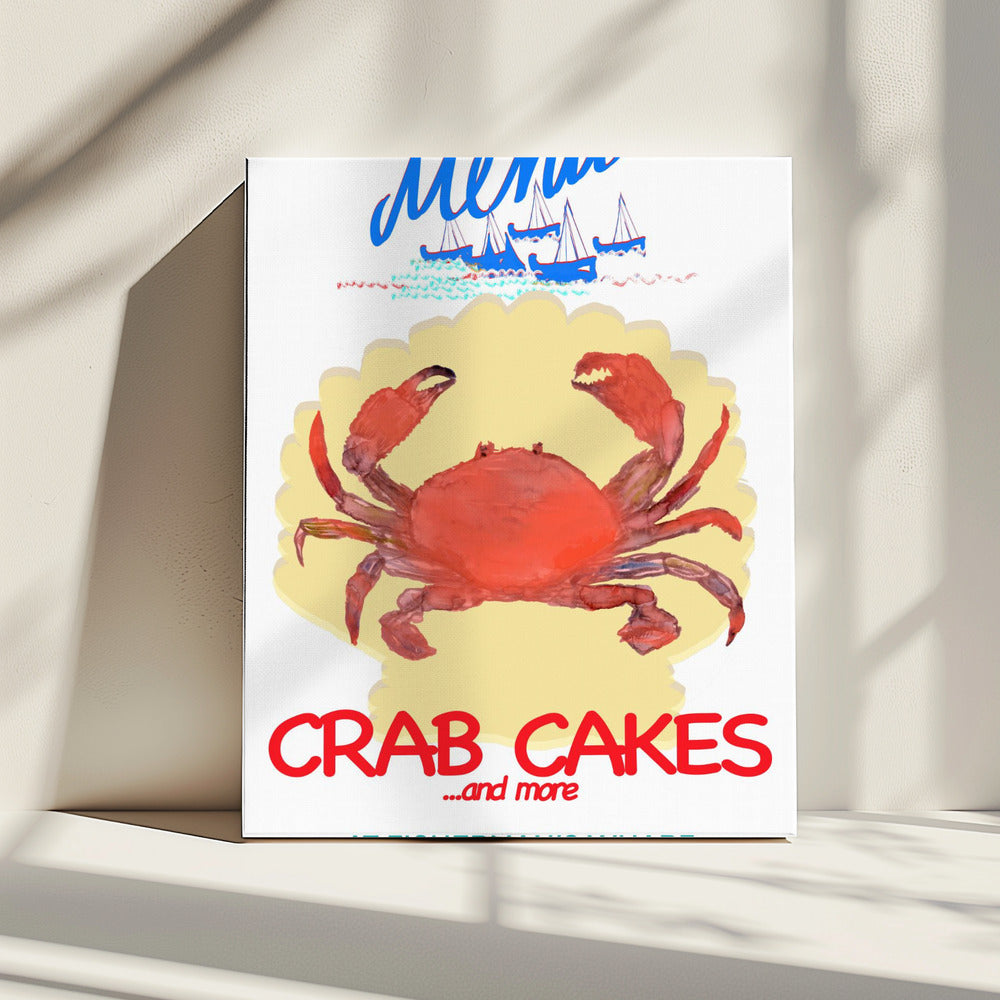 Crabcakes Poster | Canvas