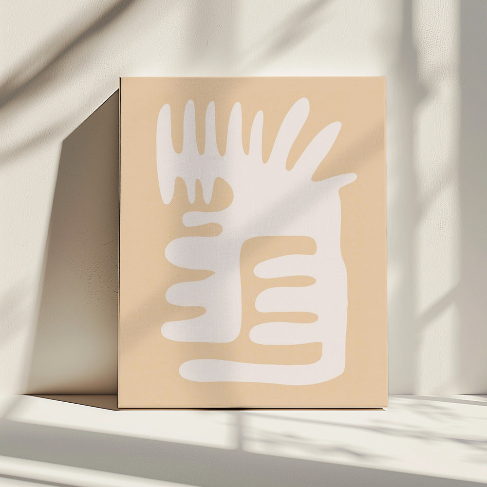 Abstract Organic Shape | Canvas