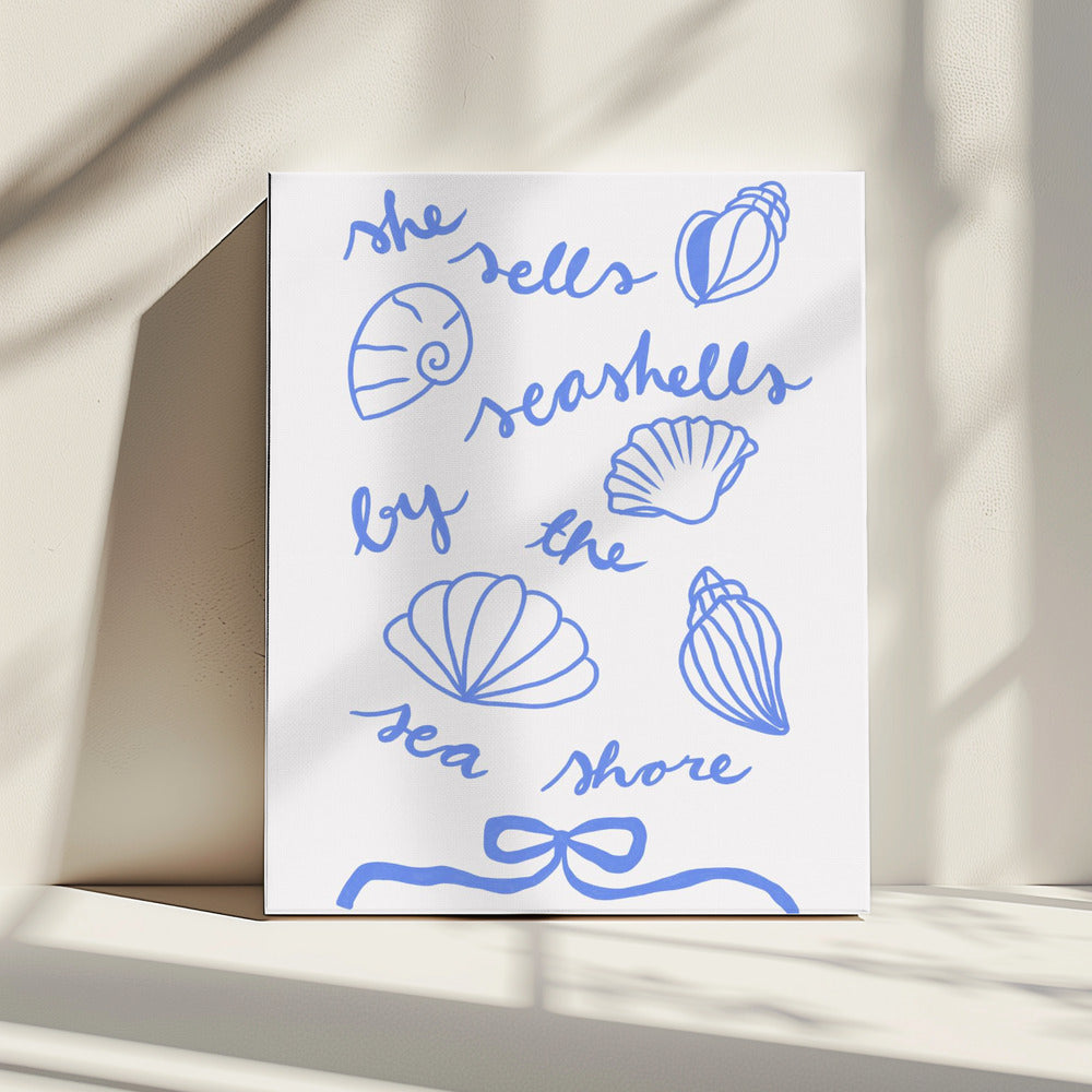 Seashell Serenity | Canvas
