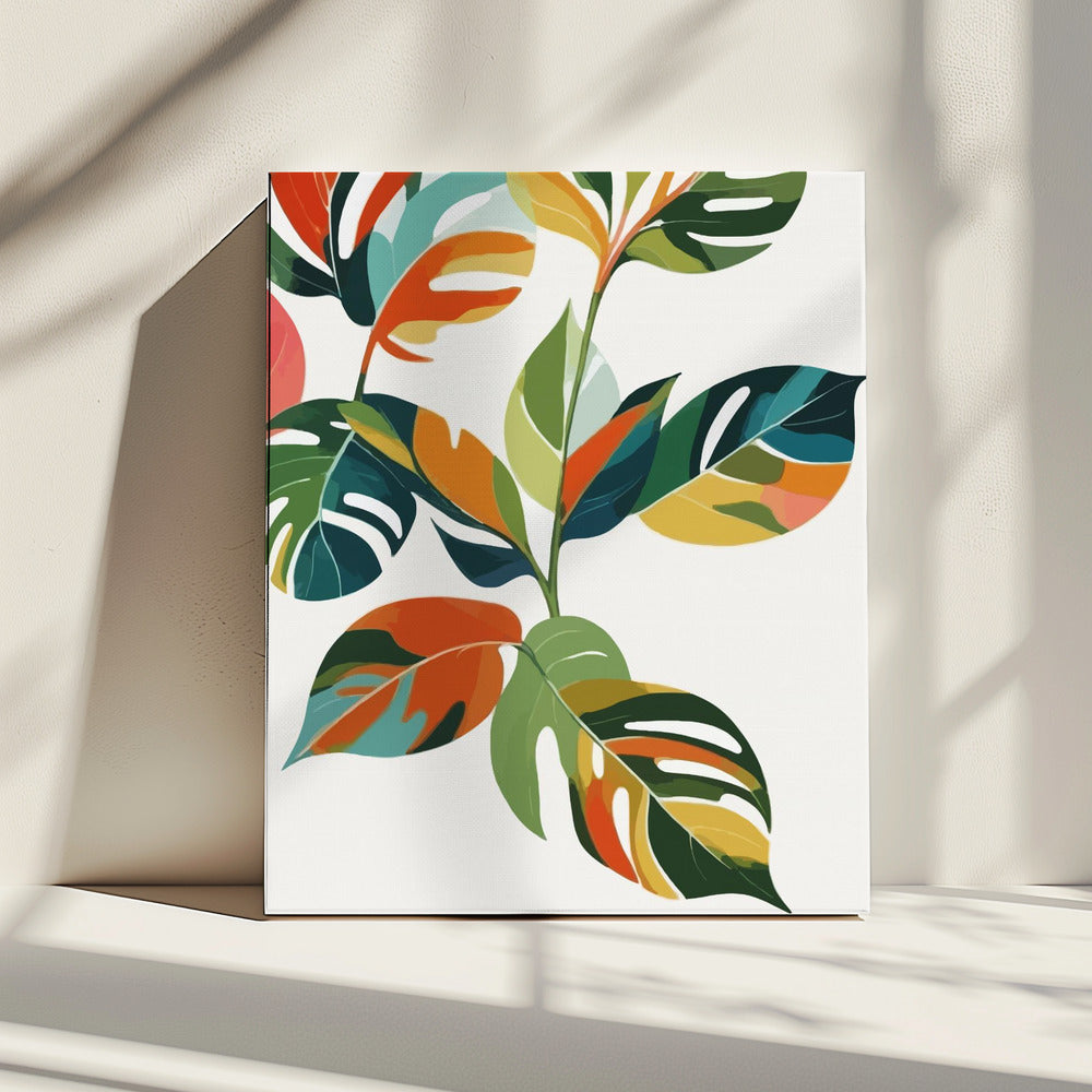 Botanical Celebration of Color | Canvas