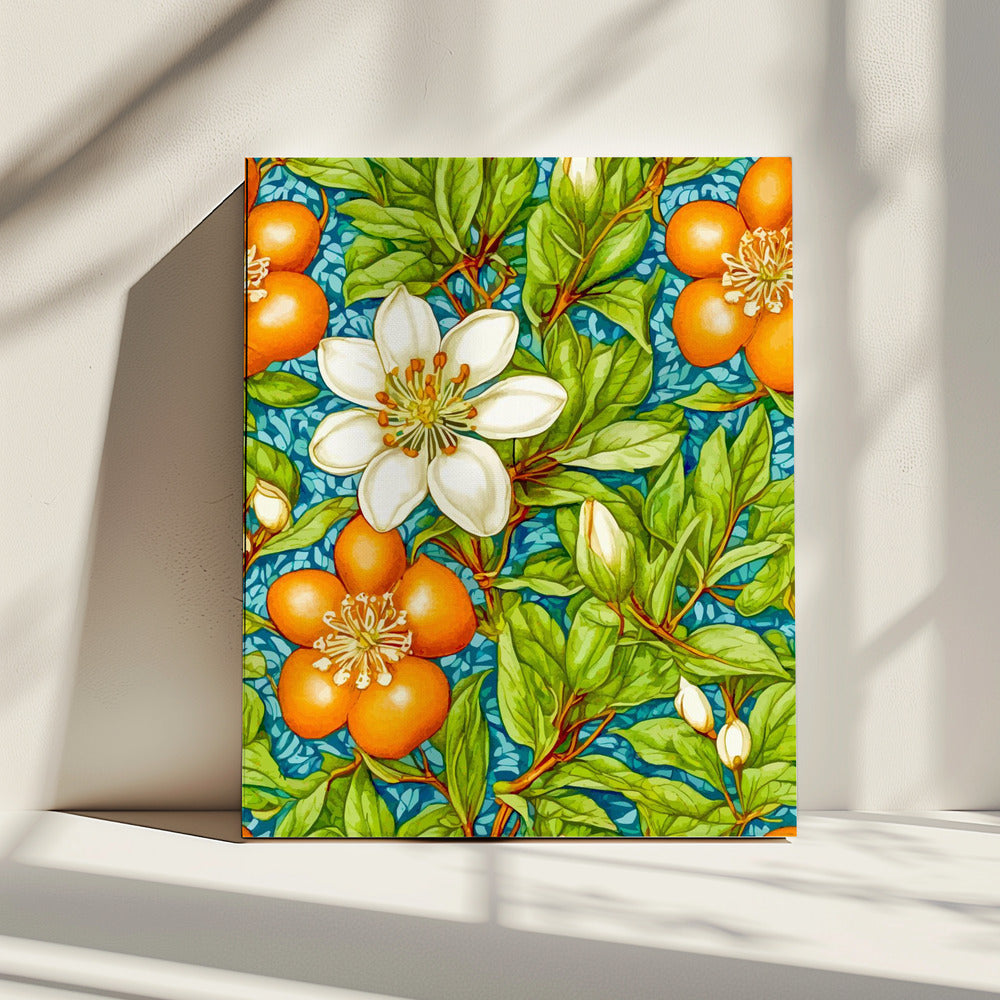 Orange Blossom Nature Plant | Canvas
