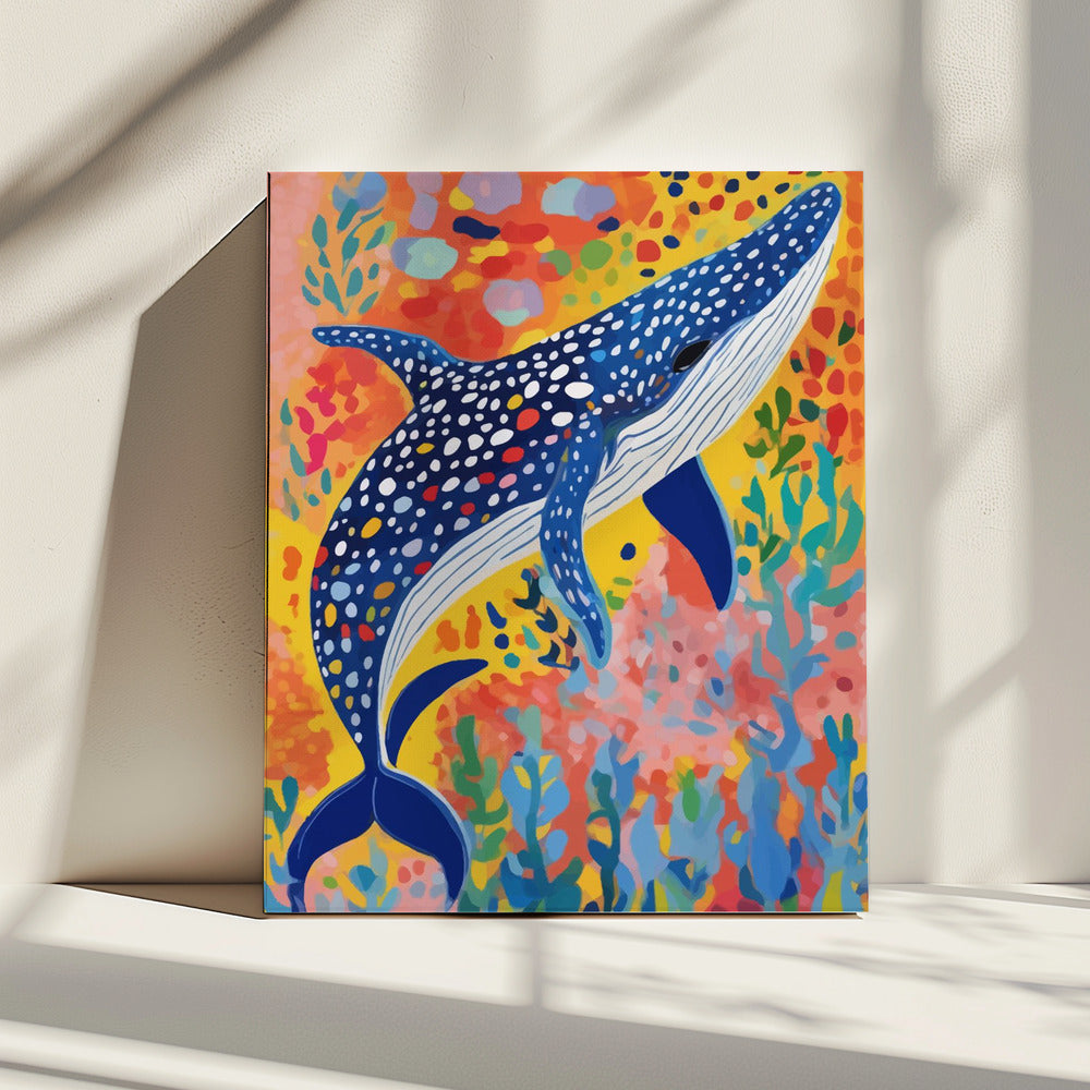 Spotted Whale | Canvas