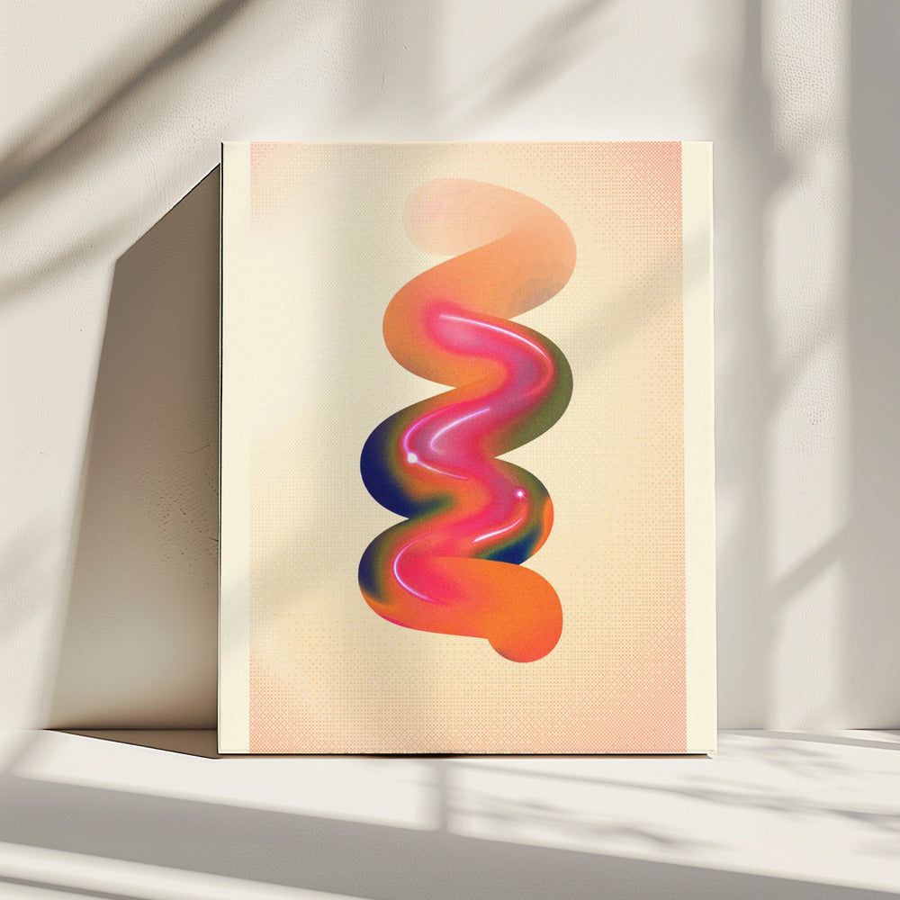 RETRO GRAPHIC NO.17 / GOOD THINGS ARE COMING | Canvas