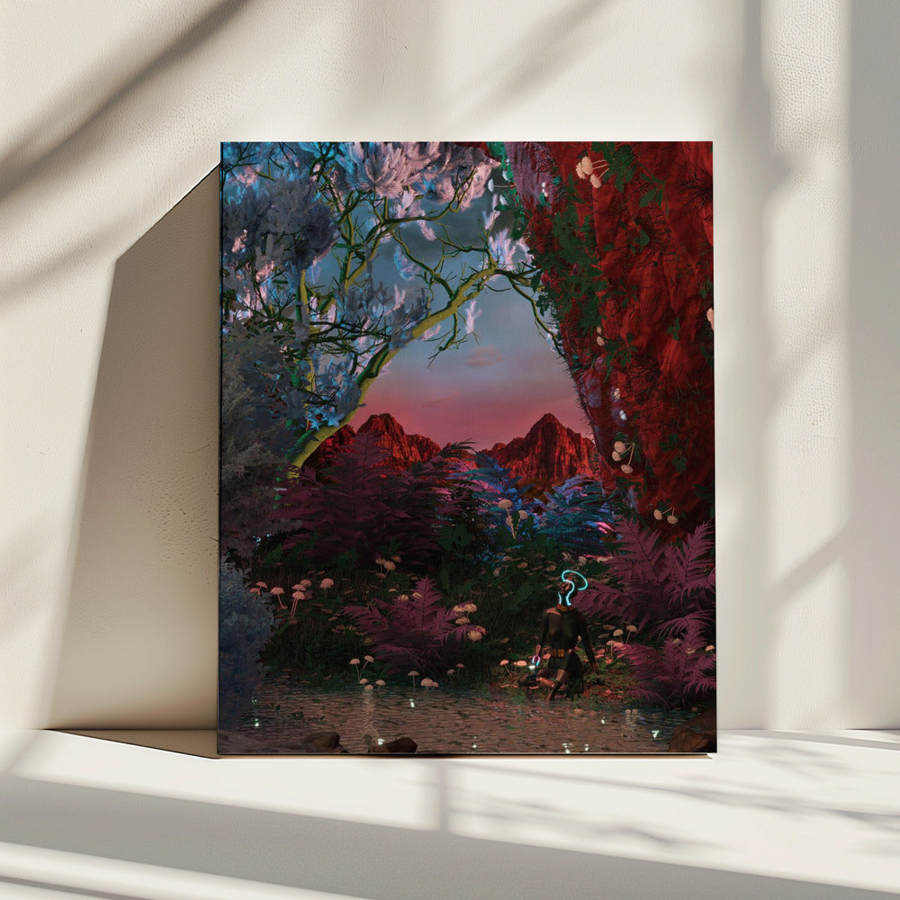 Still Life Fishing Pond | Canvas