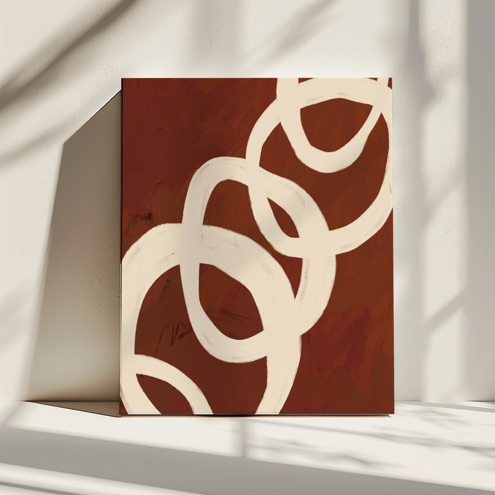 Entwined Whirls | Canvas