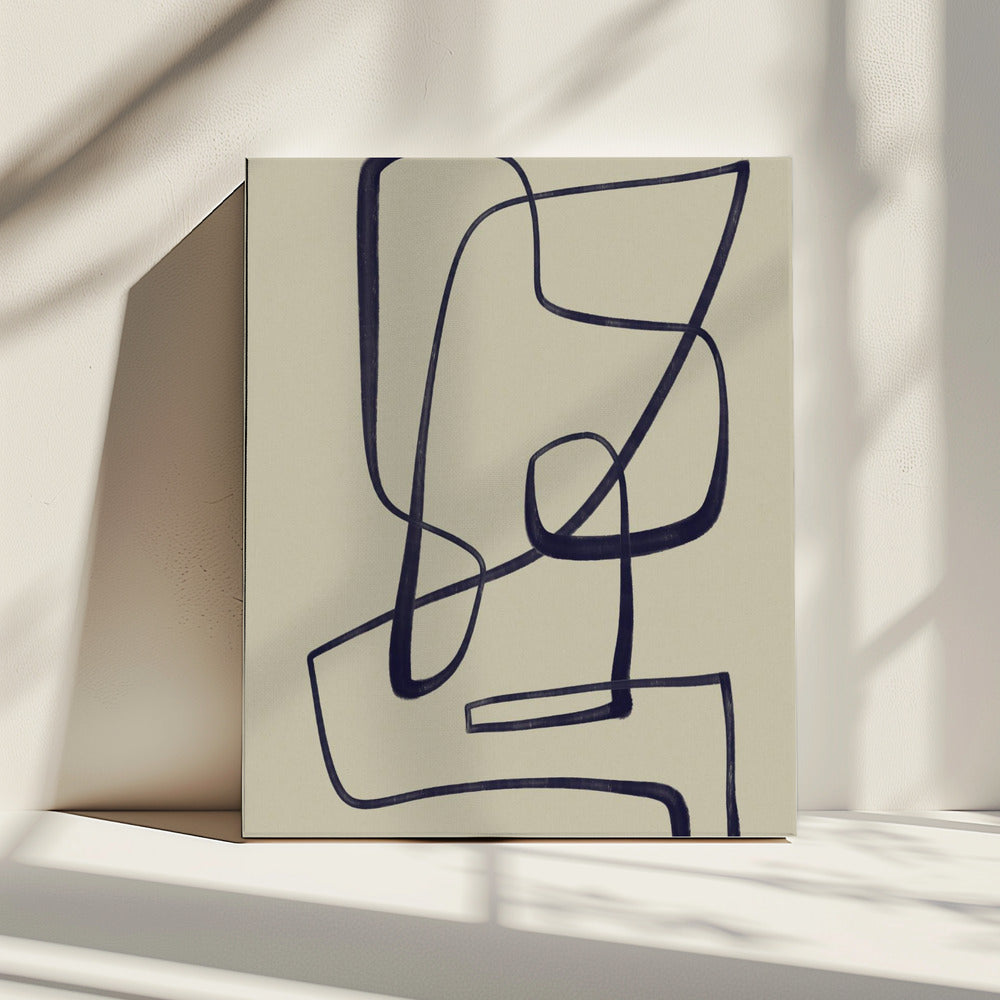 Curved Line Dance | Canvas