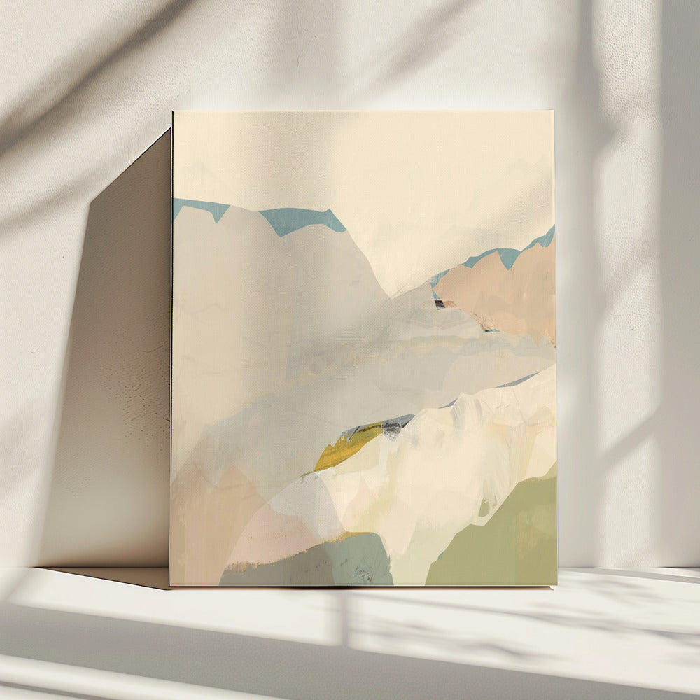 Peachy Mountain Range 2 | Canvas
