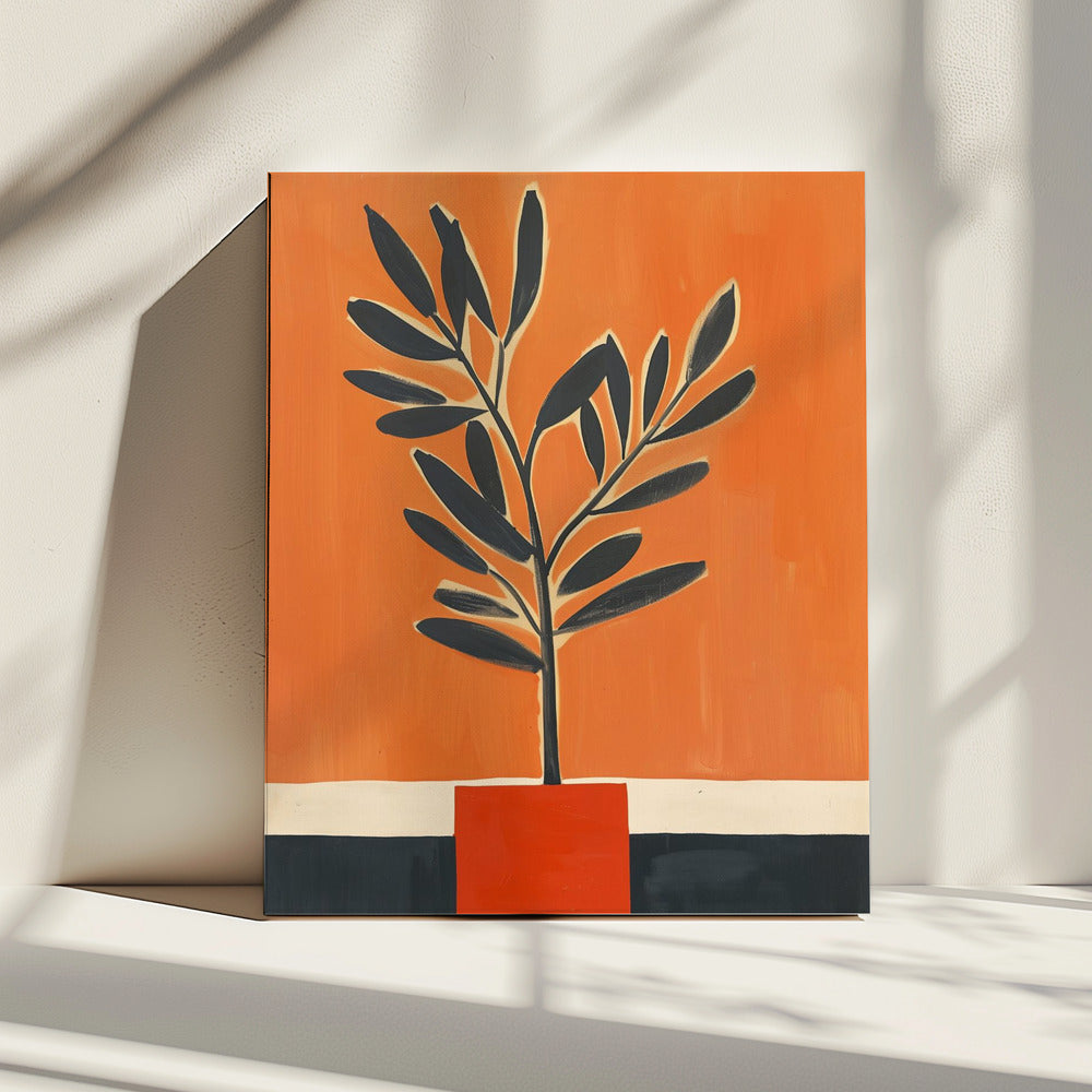 Orange Plant | Canvas