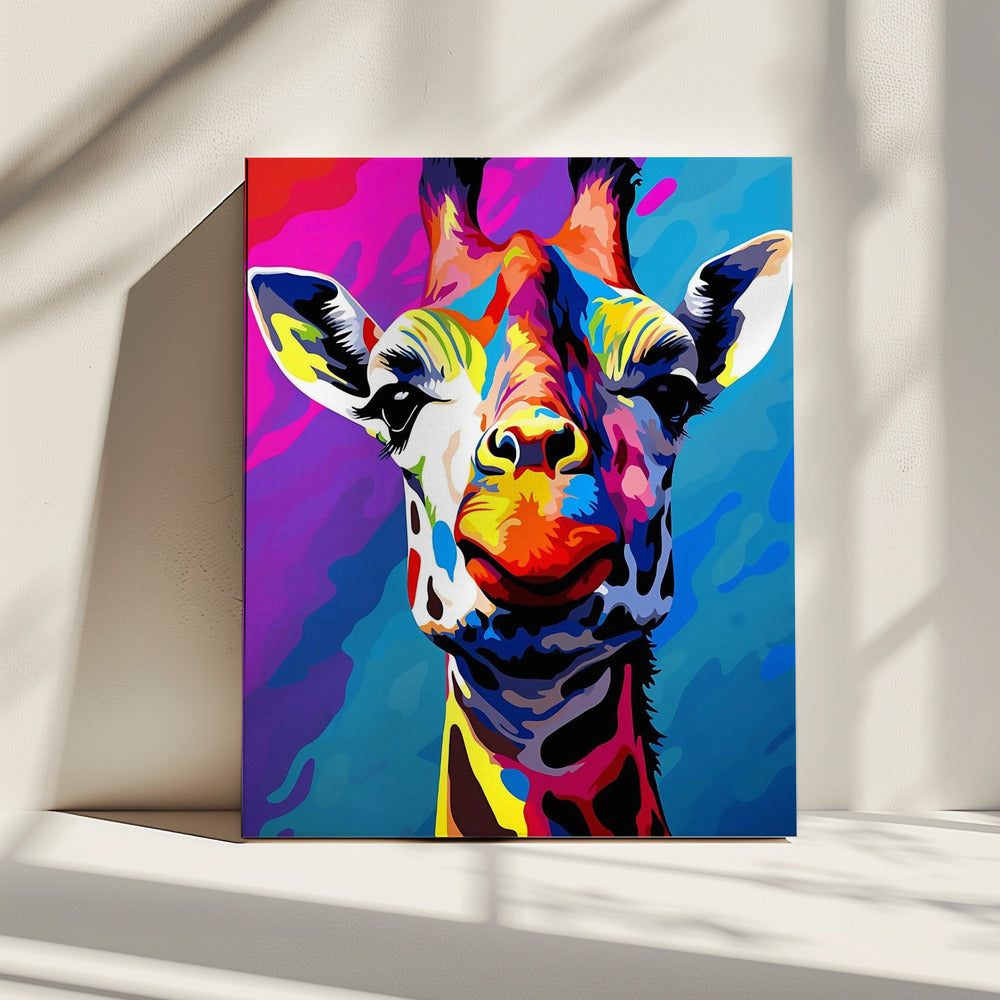 Giraffe Pop Art | Canvas