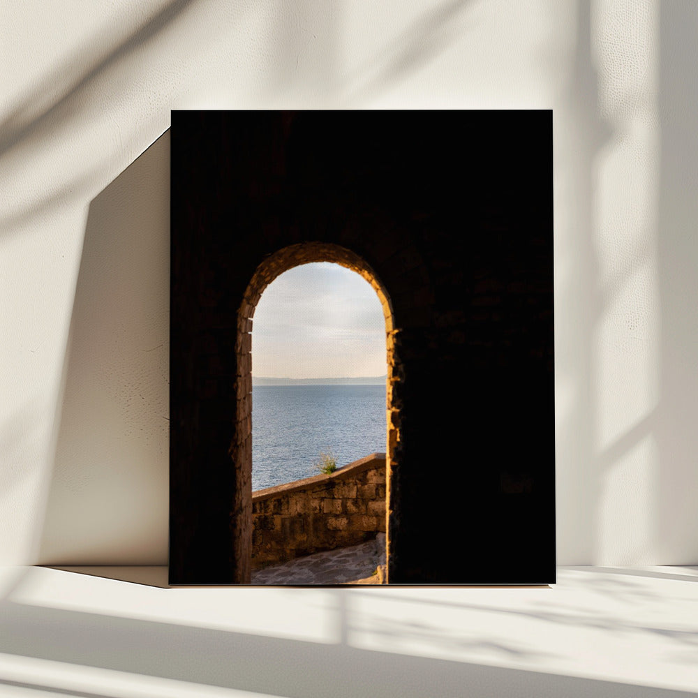 Peeking through | Amalfi Coast Italy | Canvas