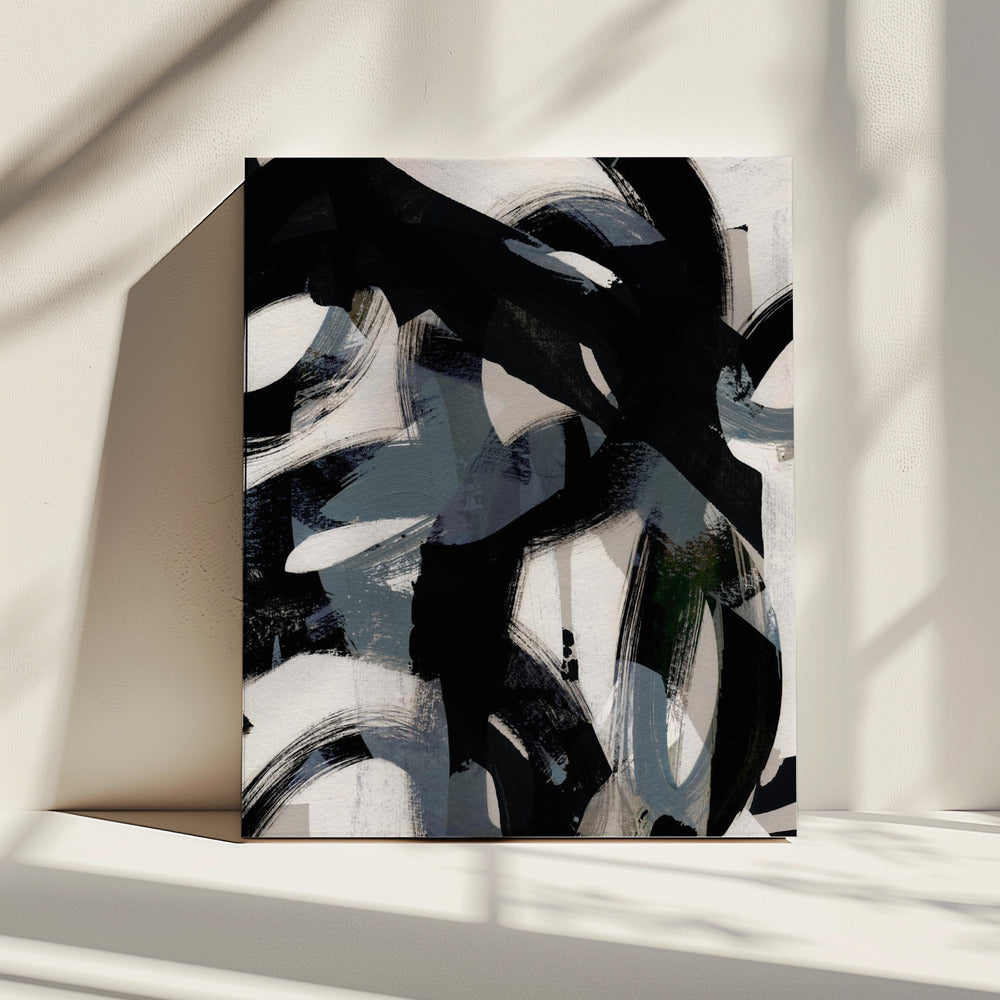 Abstract Brush Strokes 152 | Canvas