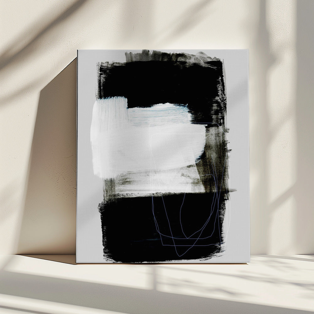 Abstract Brush Strokes 130 | Canvas