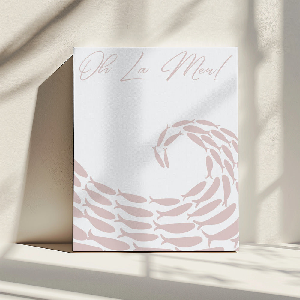 Wave of Whales | Canvas