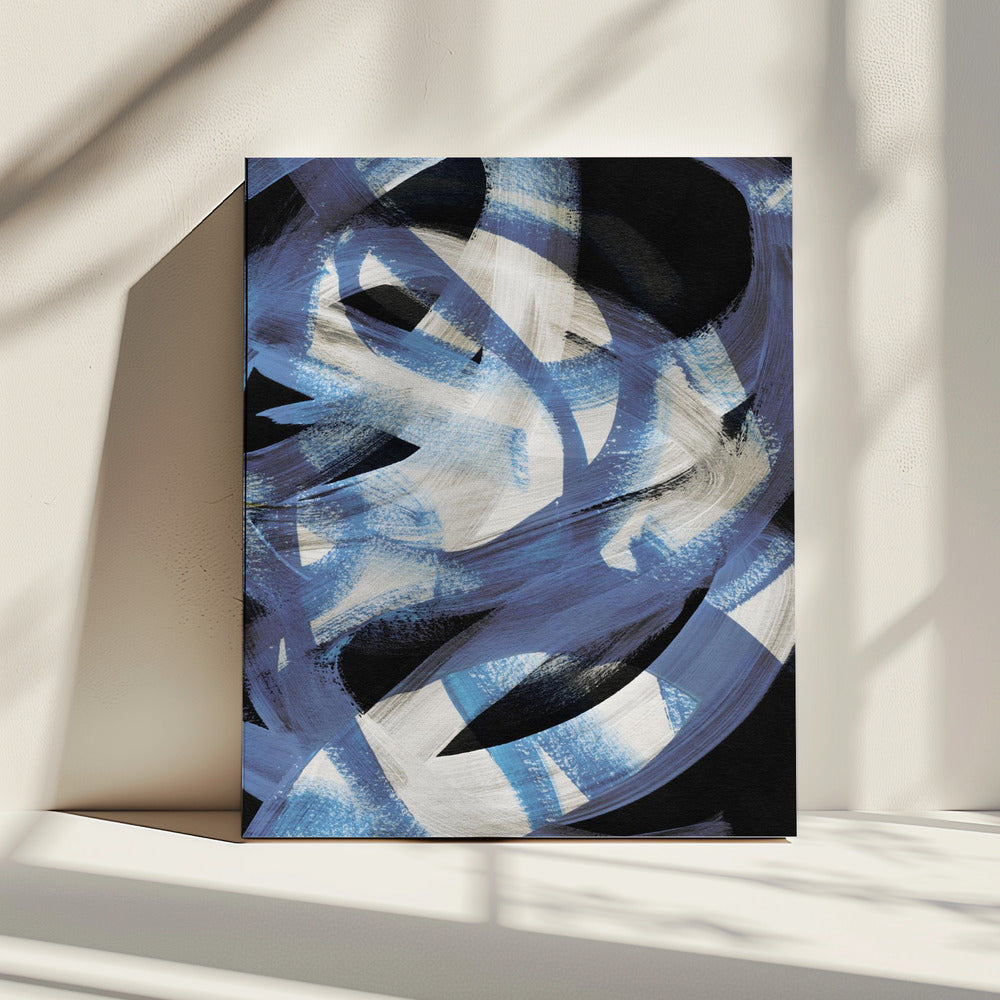 Abstract Brush Strokes 128 | Canvas