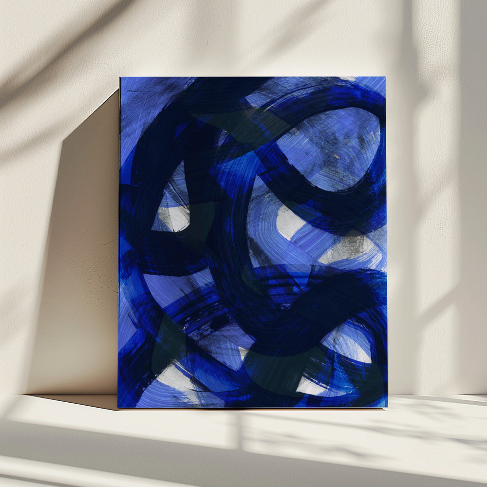 Abstract Brush Strokes 147 | Canvas