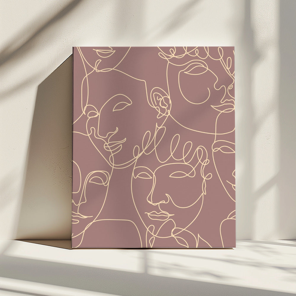 Feminine Patterns Poster 08 | Canvas