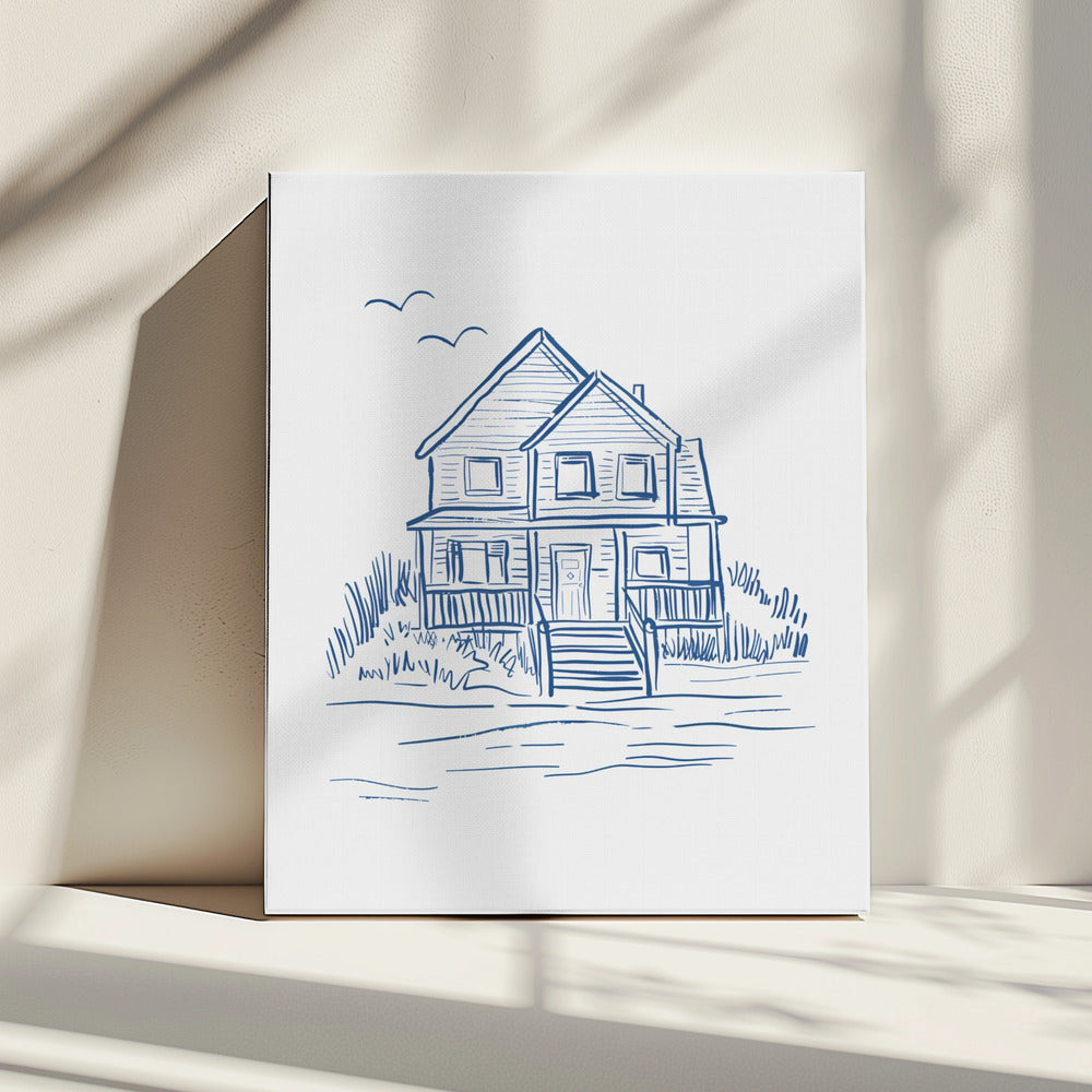 Nantucket Beachhouse | Canvas