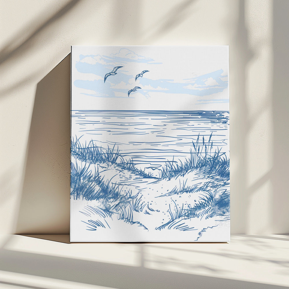 Seascape Sketch | Canvas