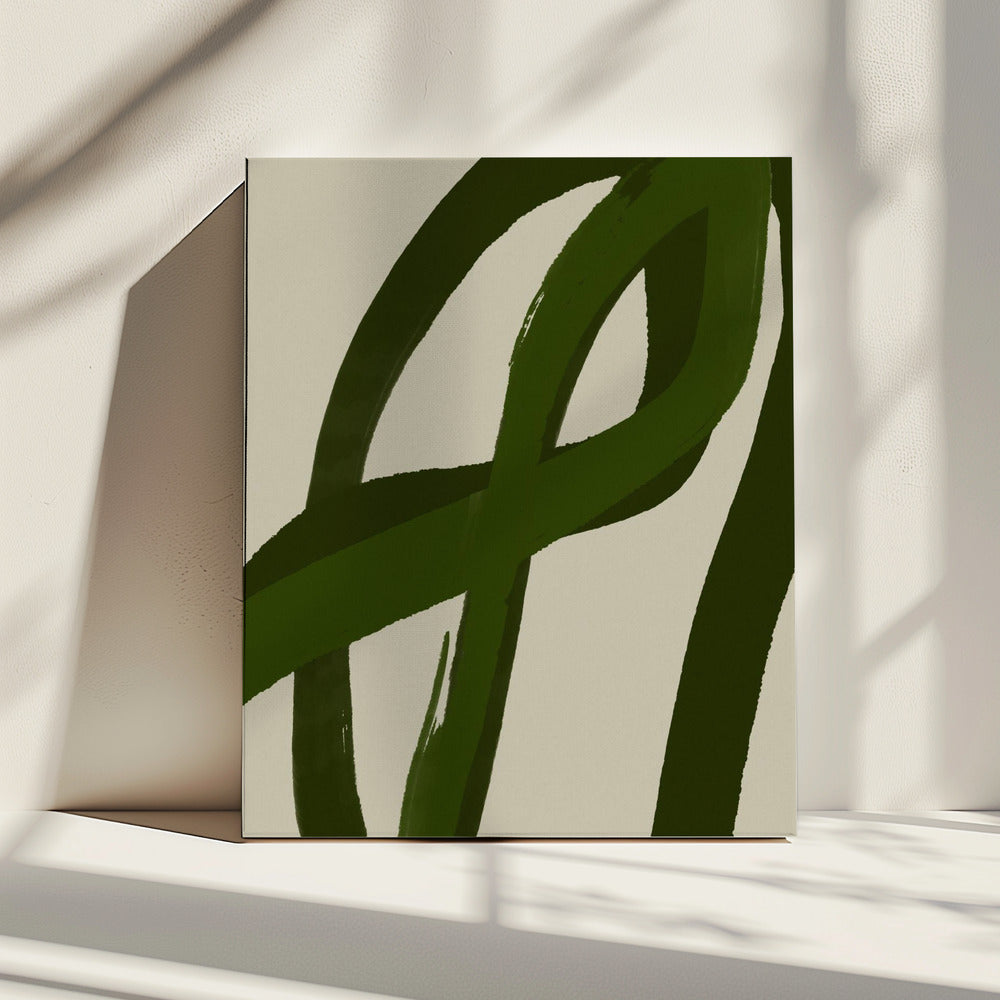 Verdant Curves | Canvas
