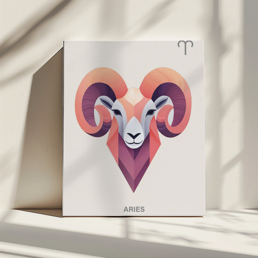 Zodiak Aries Art | Canvas
