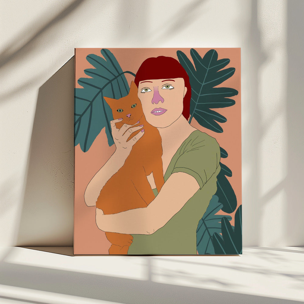 Cat lady | Canvas