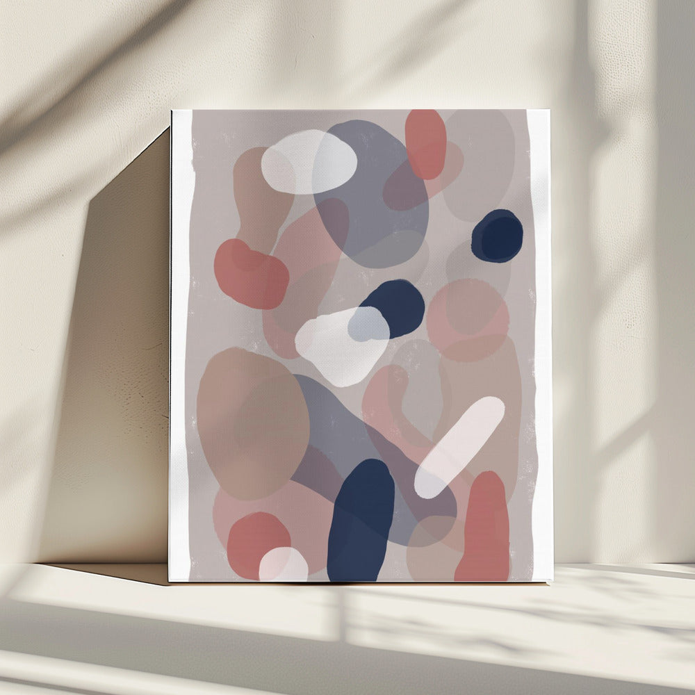 Abstract Pebbles 2 | Canvas