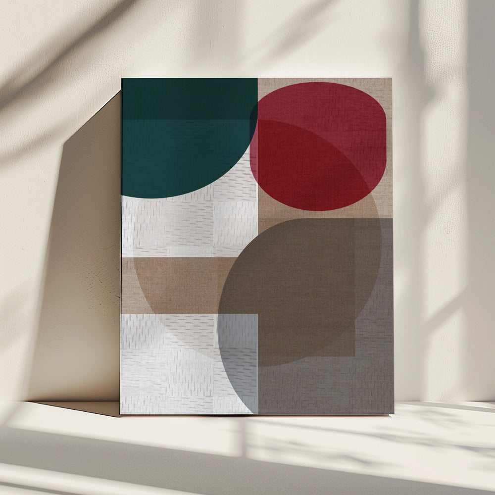 Woven Blue Green Red 2 | Canvas