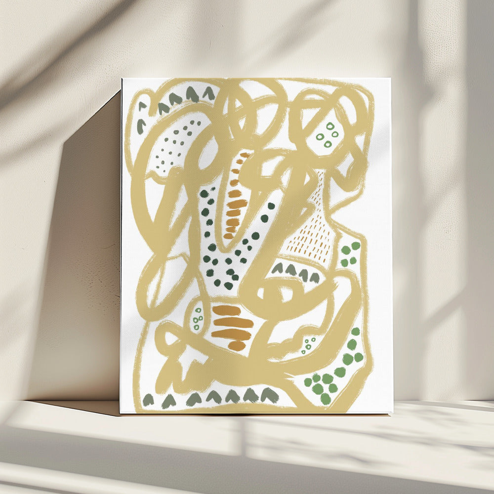 Scribble lines | Canvas