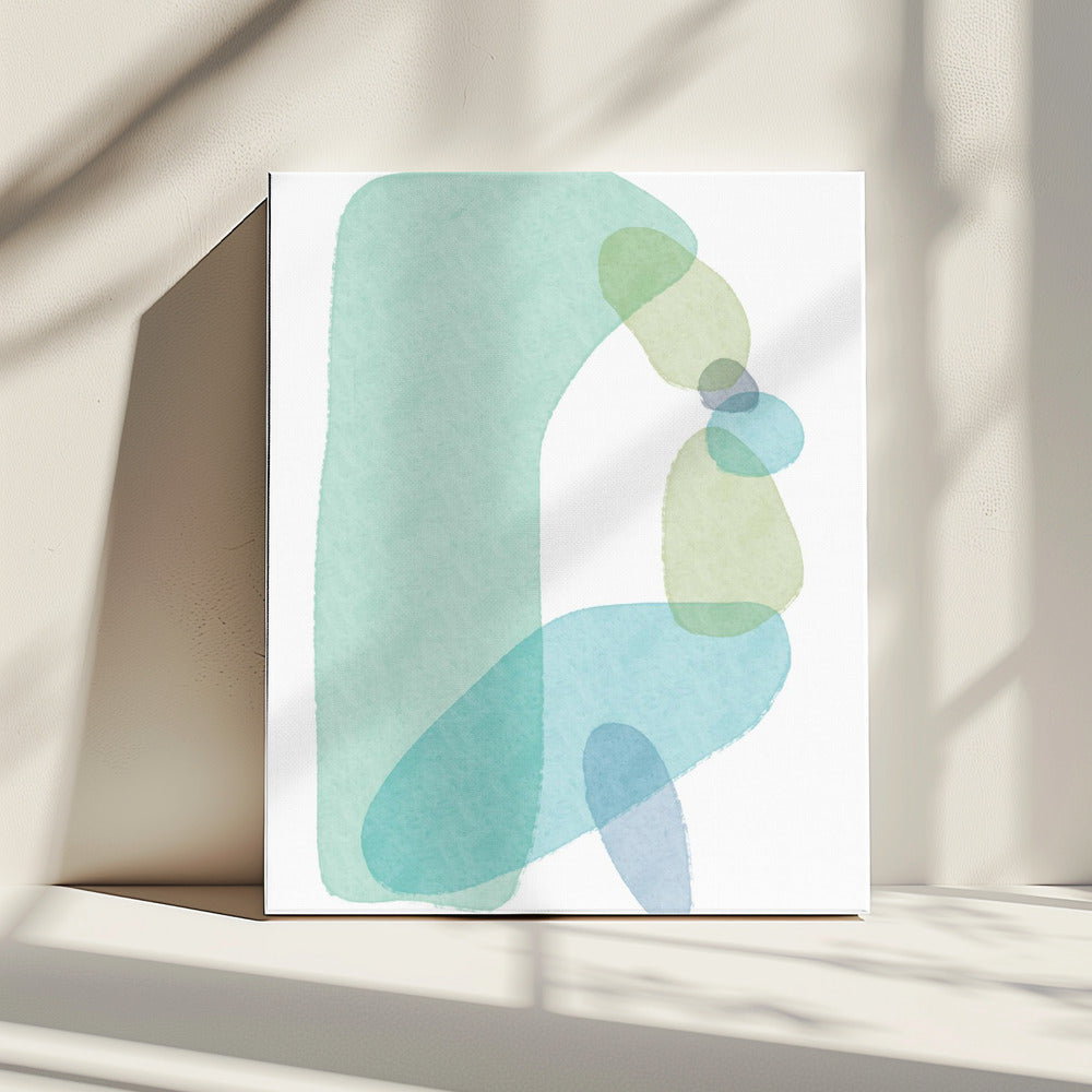 Pastel blobs 2 | Canvas