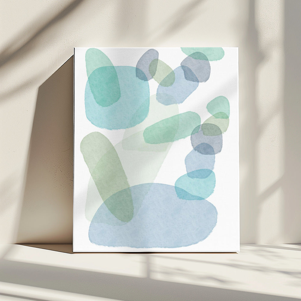 Pastel blobs | Canvas