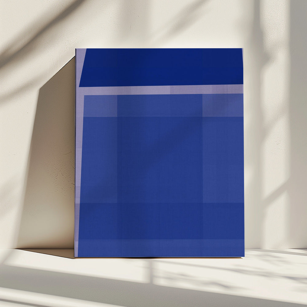 Woven Blue Jam 1 | Canvas