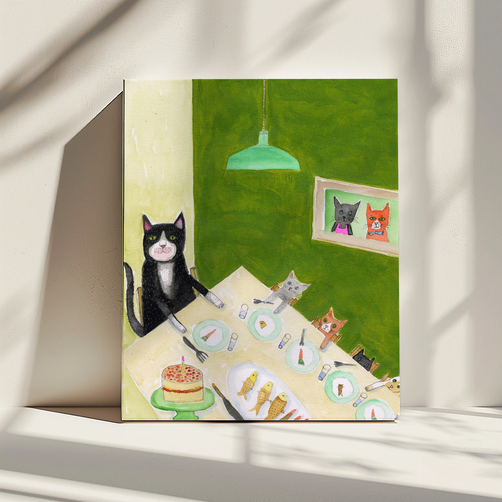 Family of cats | Canvas