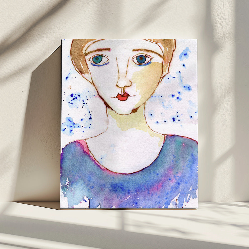 Lady looking | Canvas