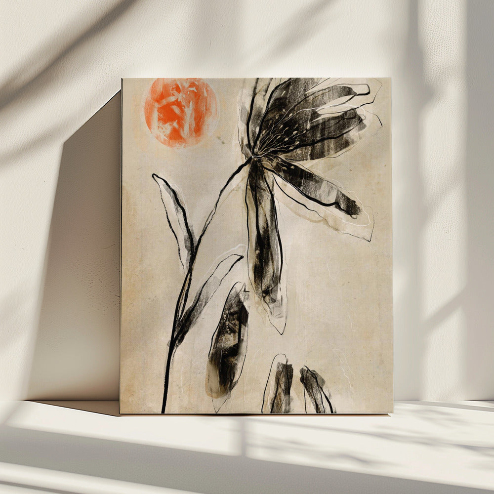 Shadowed Bloom | Canvas
