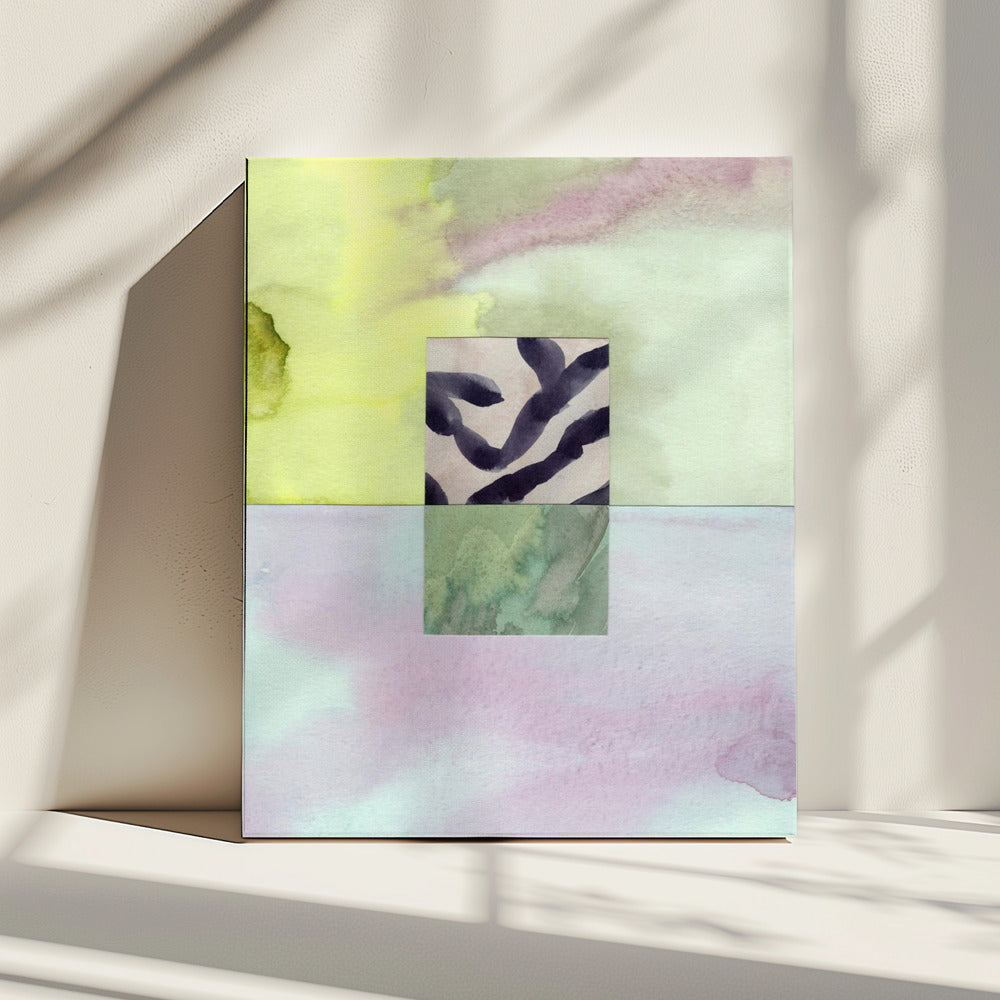 Watercolor abstract composition 8 | Canvas