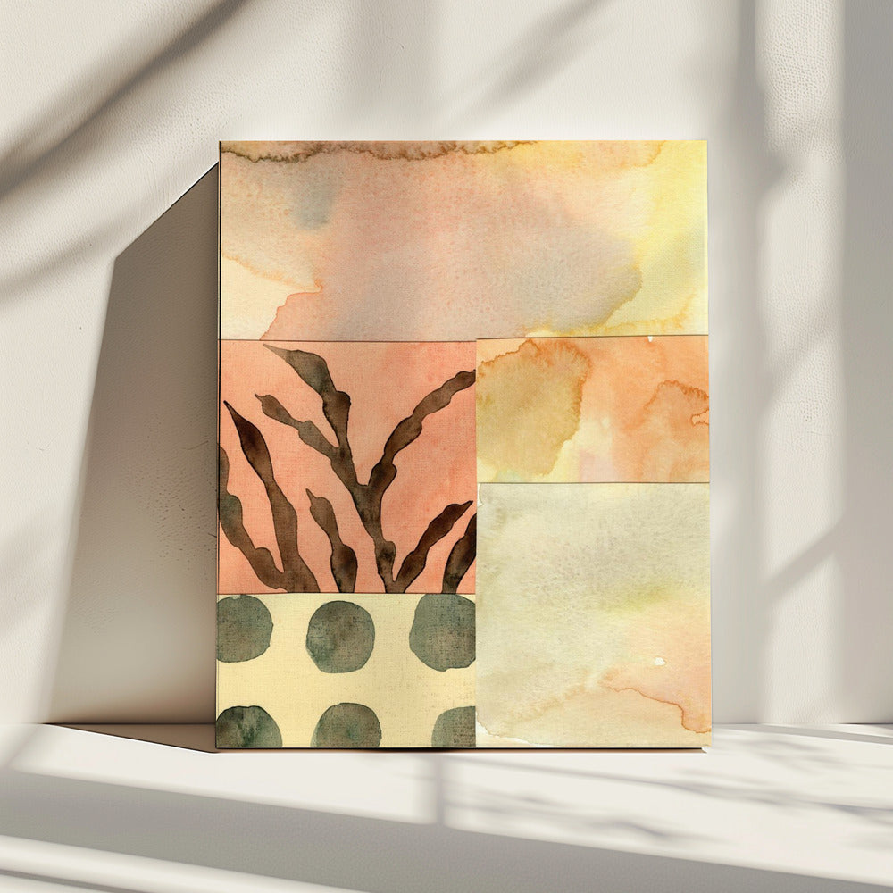 Watercolor abstract composition 9 | Canvas