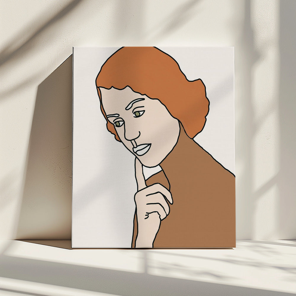Thinking Woman | Canvas