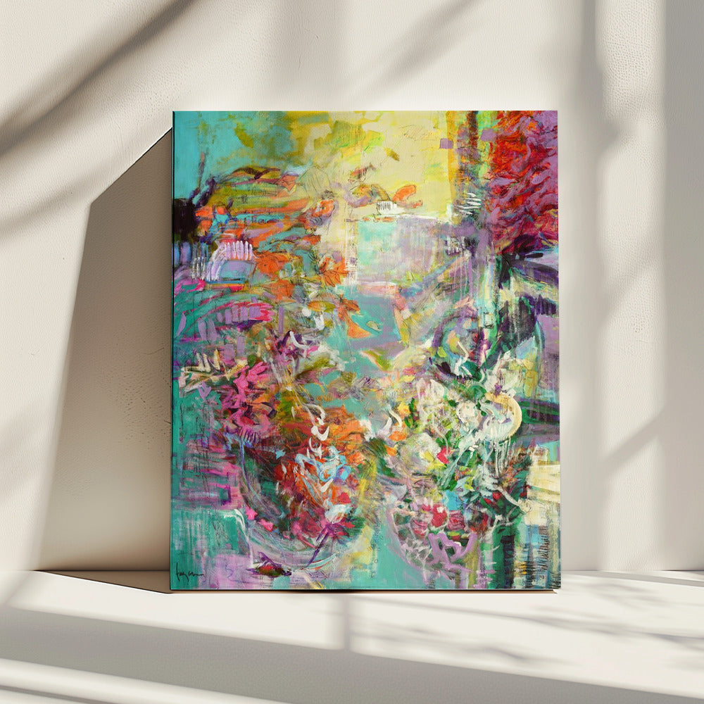 Among The Orchids | Canvas