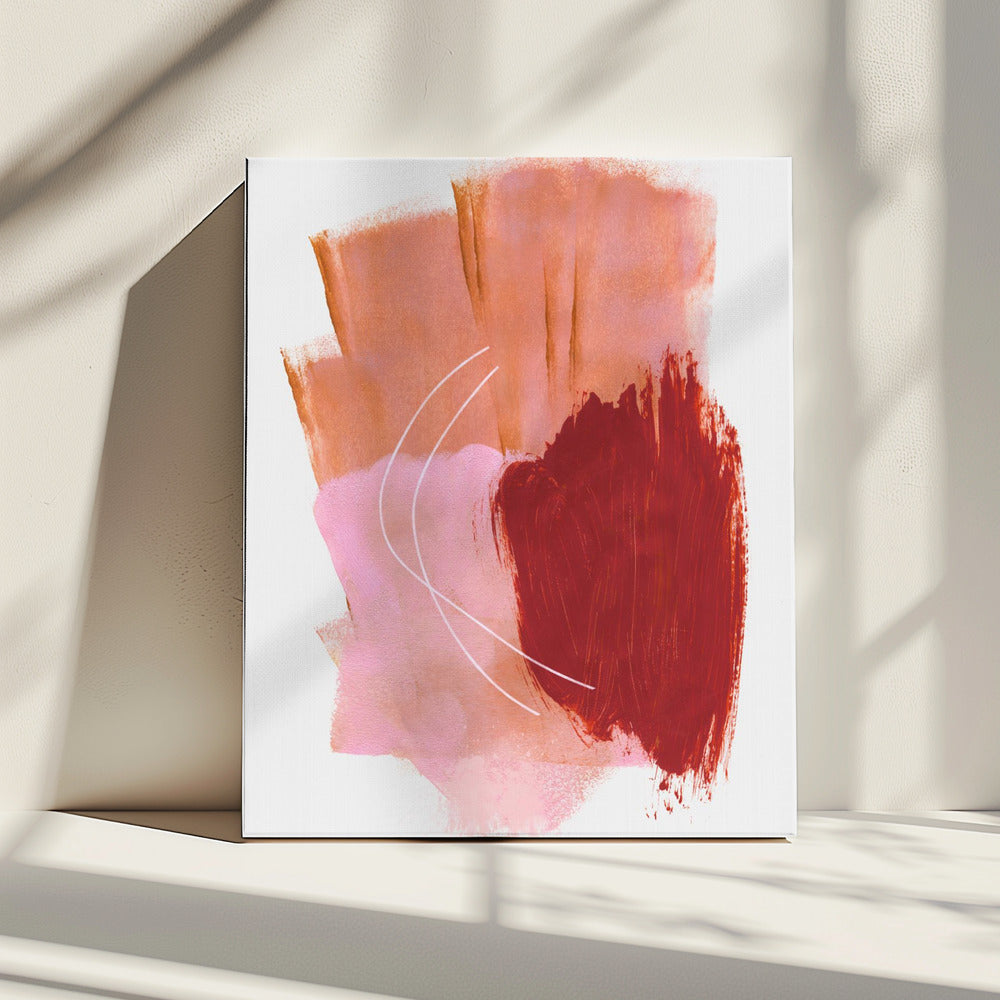 Abstract Brush Strokes 54 | Canvas