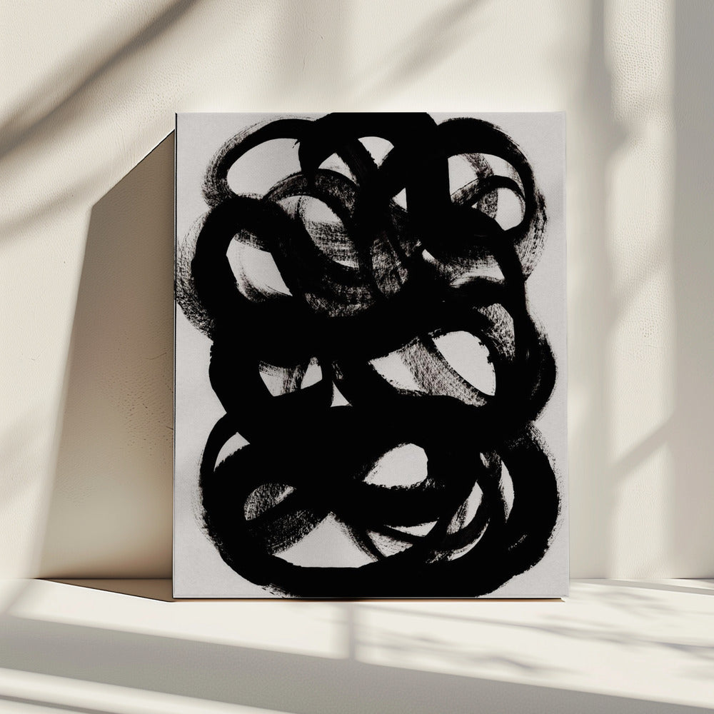 Abstract Brush Strokes 84 | Canvas