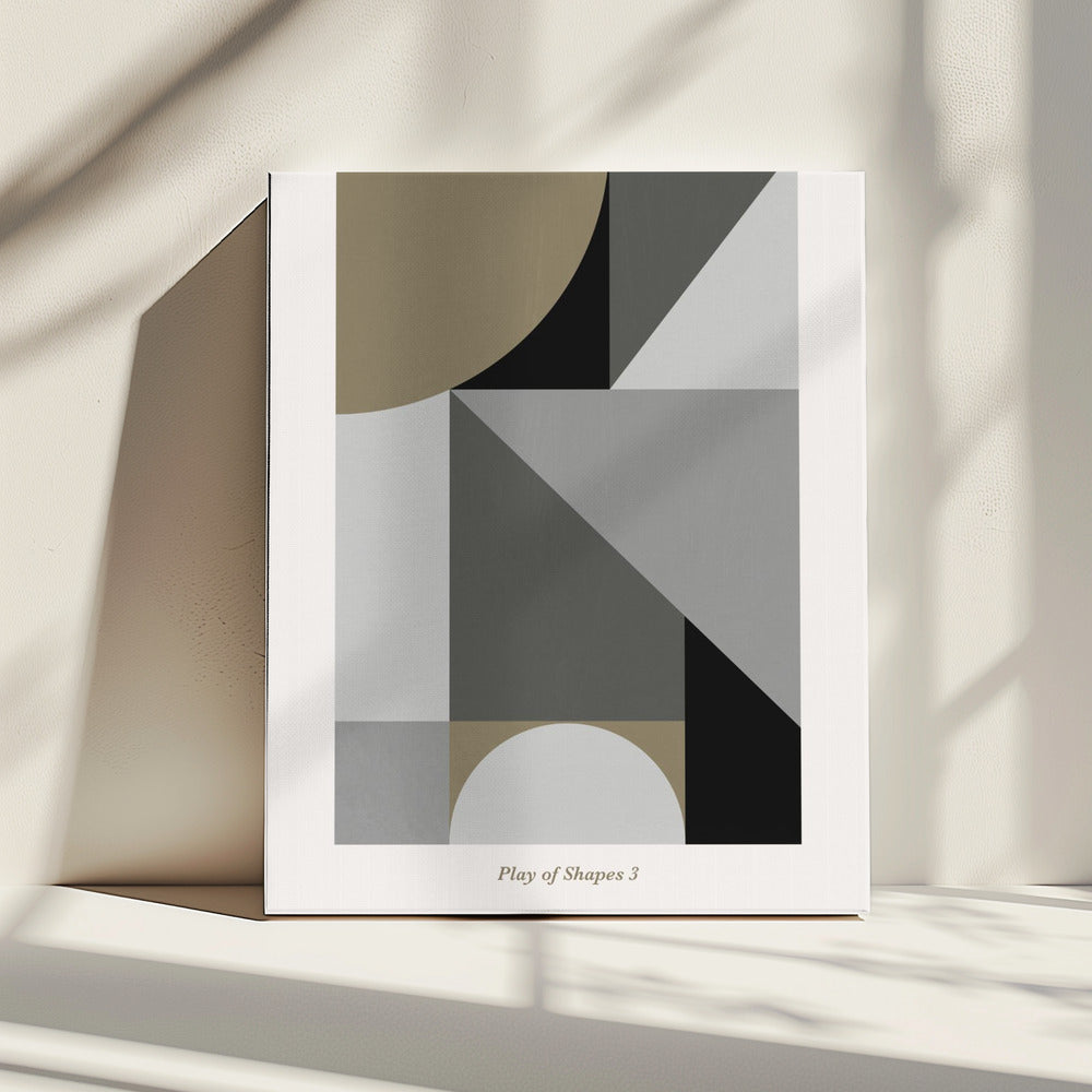 Play of Shapes 3 | Canvas