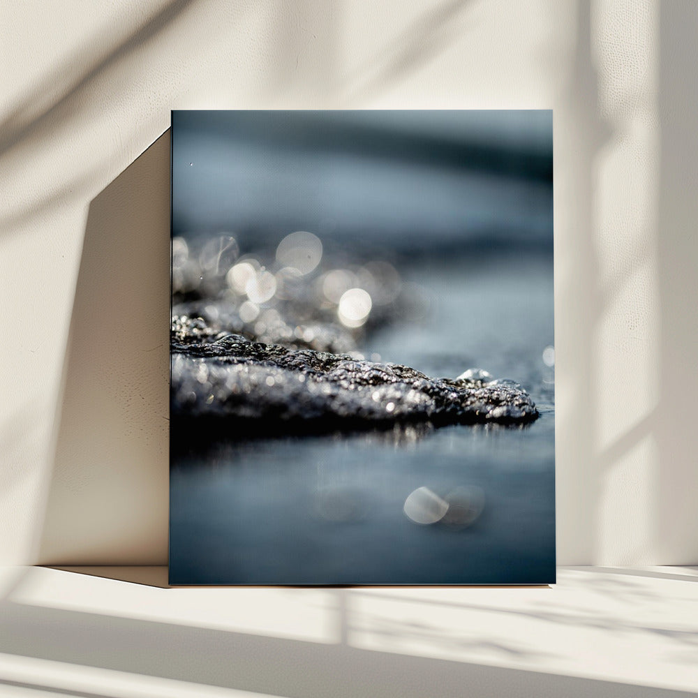 Waves and Glitter | Canvas