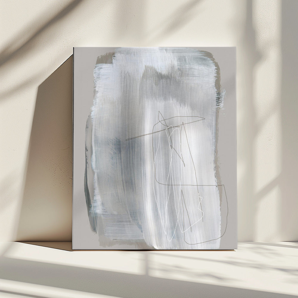 Abstract Brush Strokes 109 | Canvas